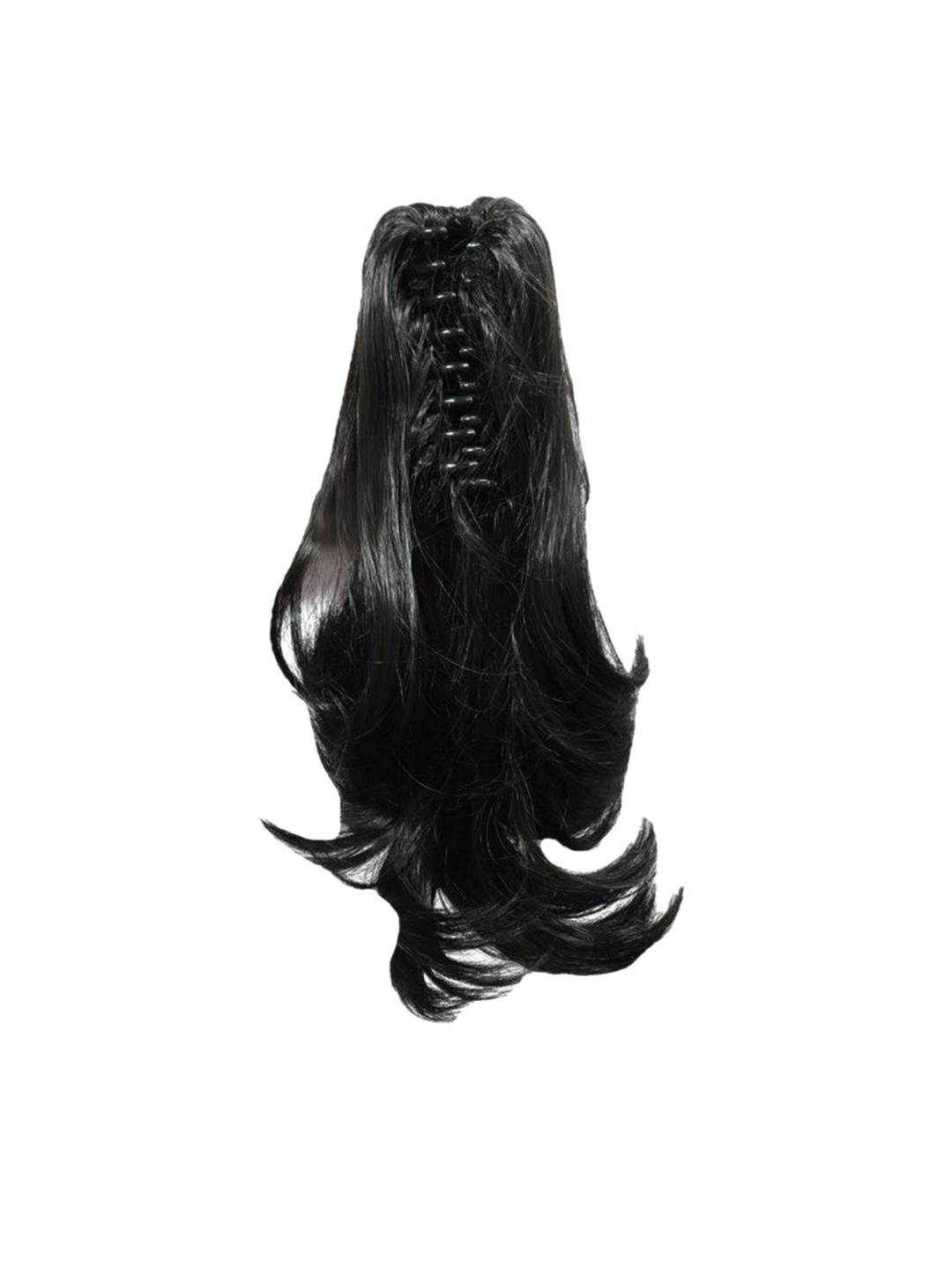 

CRIBE Clip-In Straight Ponytail Hair Extension -Black - 20 Inch