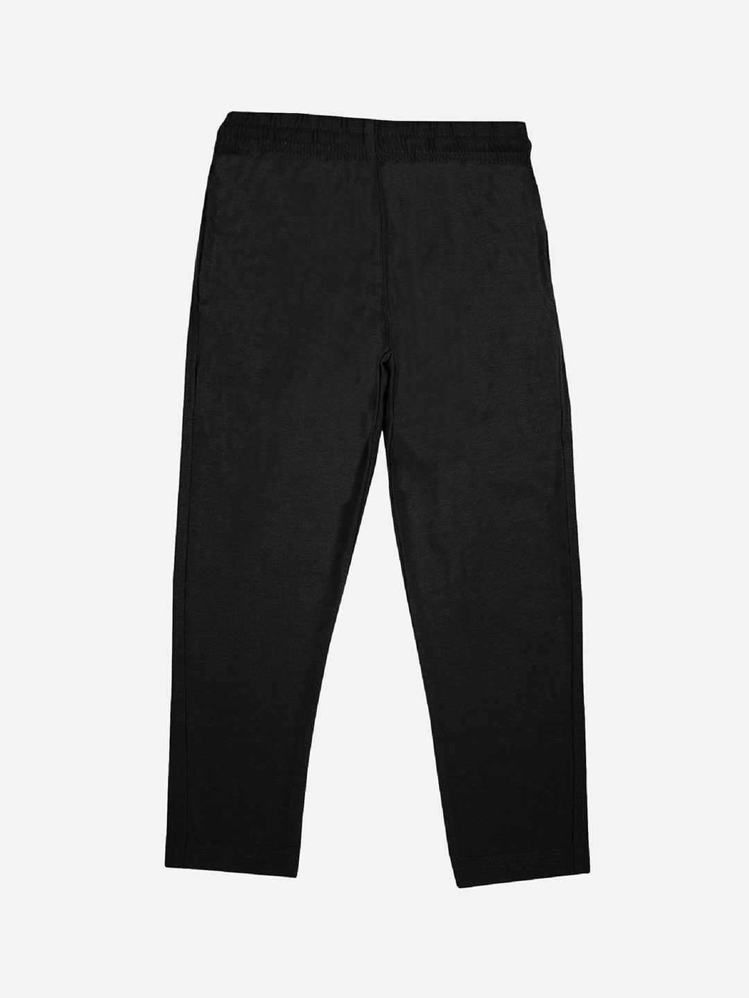 

DYCA Girls Cotton Mid-Rise Track Pants, Black
