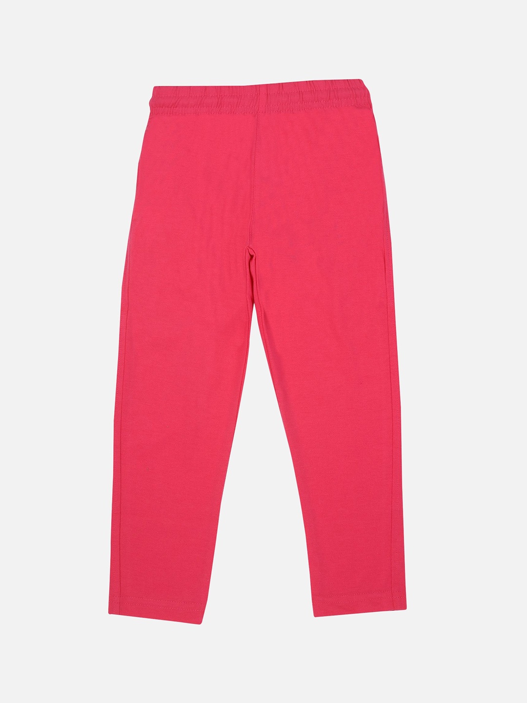 

DYCA Girls Cotton Ankle Length Track Pants, Fuchsia
