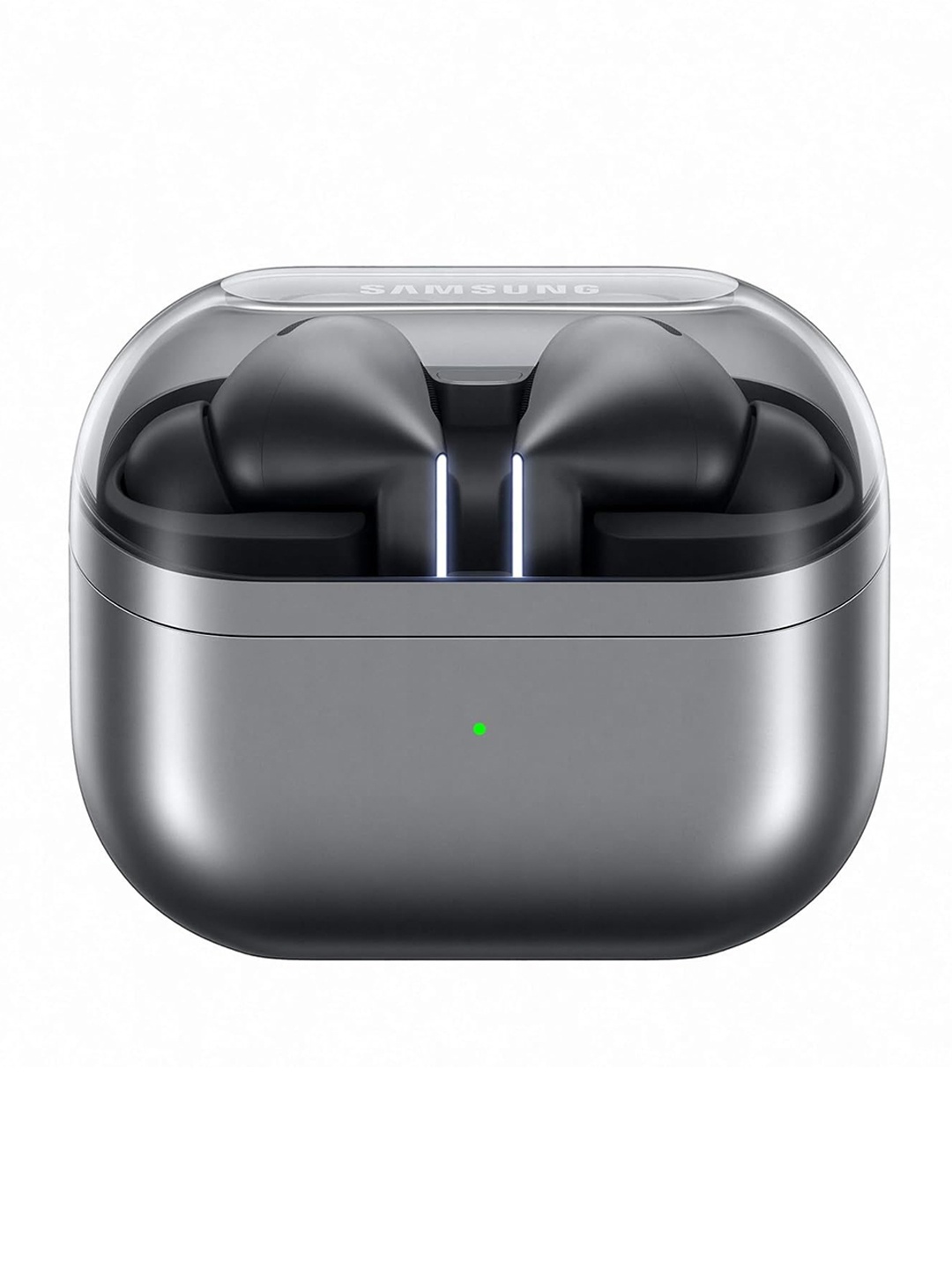 

Samsung Galaxy True Wireless Earbuds with Dual ENC & Digital Display, Silver