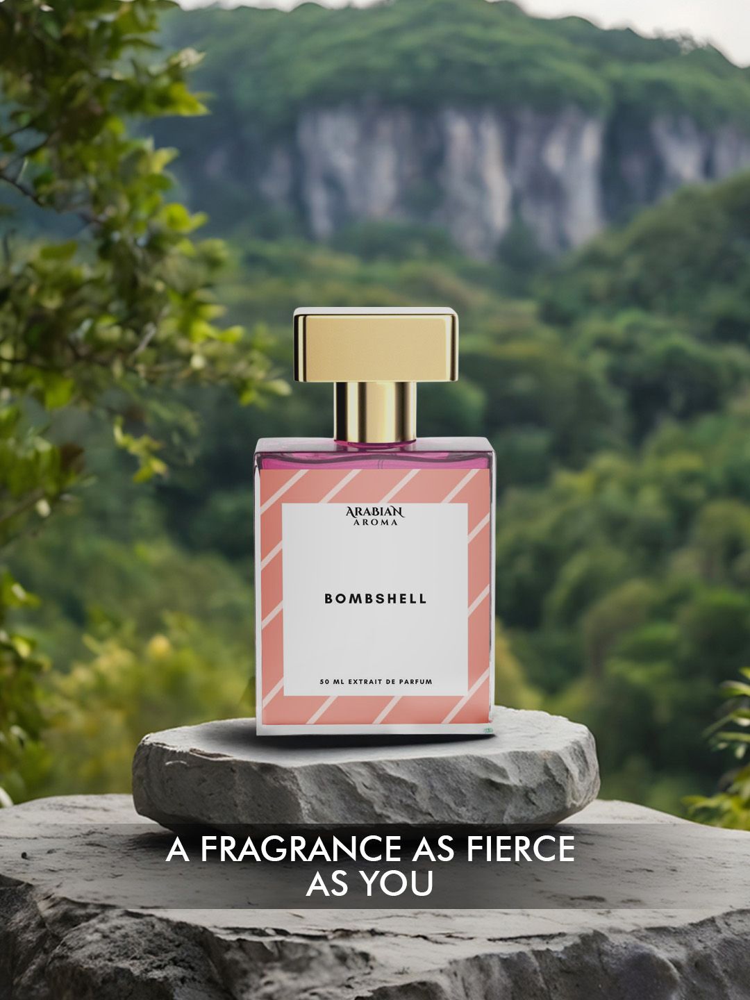 

Arabian Aroma Bombshell Women Extrait De Perfume - 50 ml, Peach