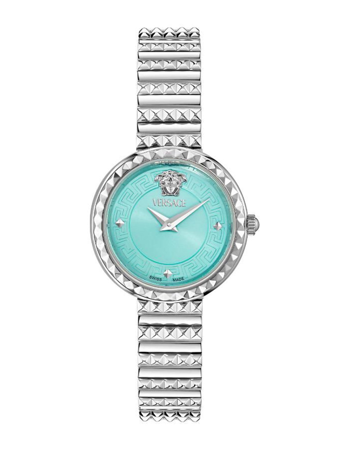 

Versace Newness Women Stainless Steel Bracelet Style Straps Analogue Watch VEDFA0224, Blue