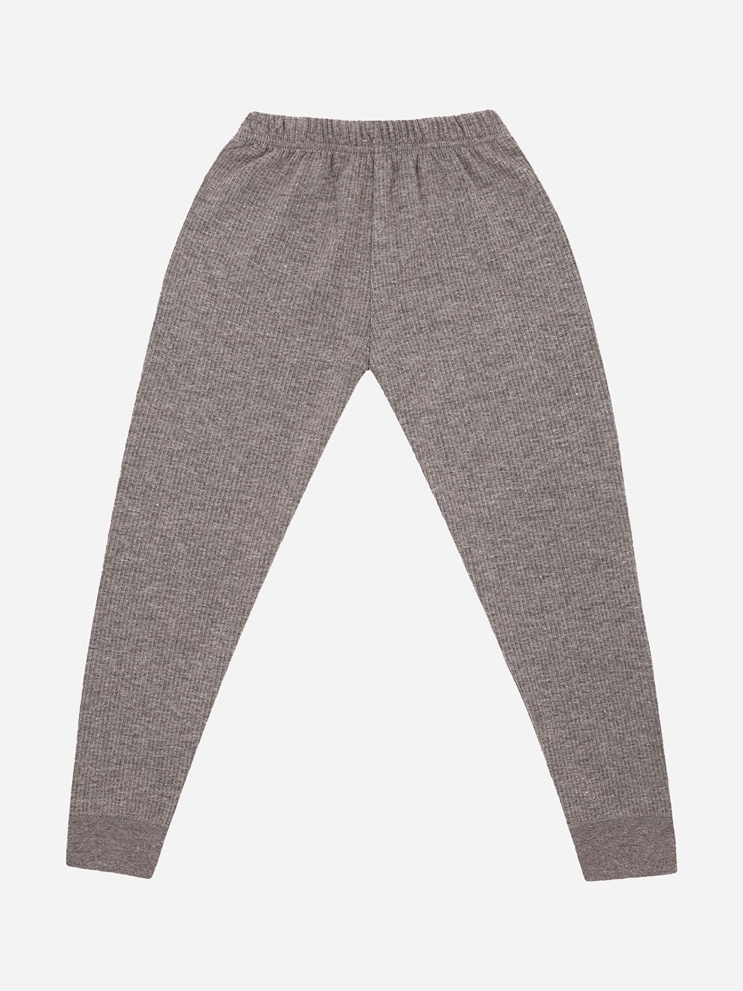 

DYCA Ribbed Cotton Thermal Bottoms, Grey melange