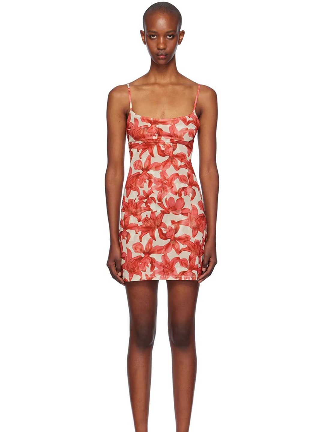 

LULU & SKY WomenFloral Printed A-Line Mini Dress, Pink