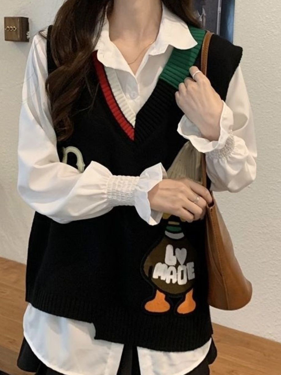 

StyleCast Women Sweater Vest, Black