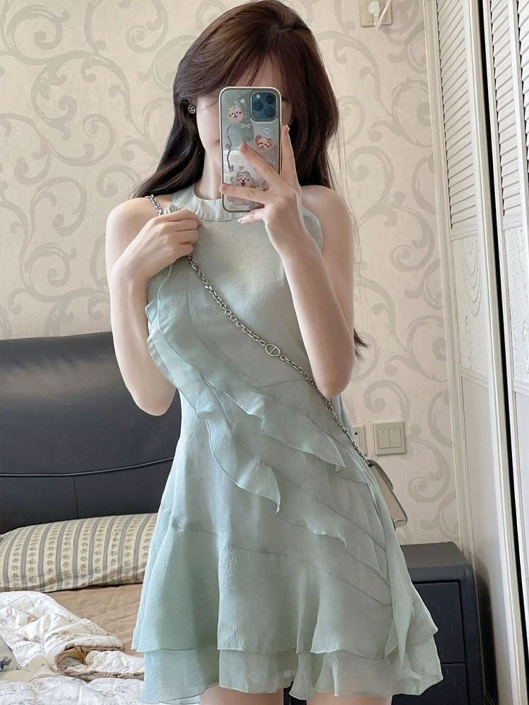 

StyleCast Women Fit and Flare Dress, Green