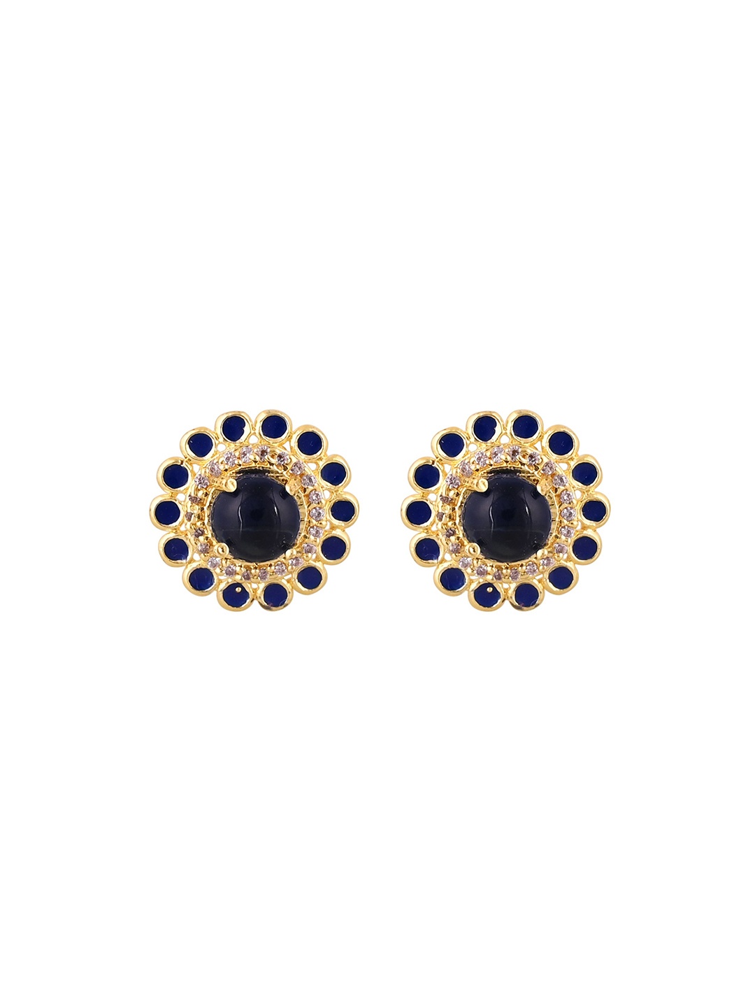 

House of Pataudi Men Gold-Plated Cufflinks