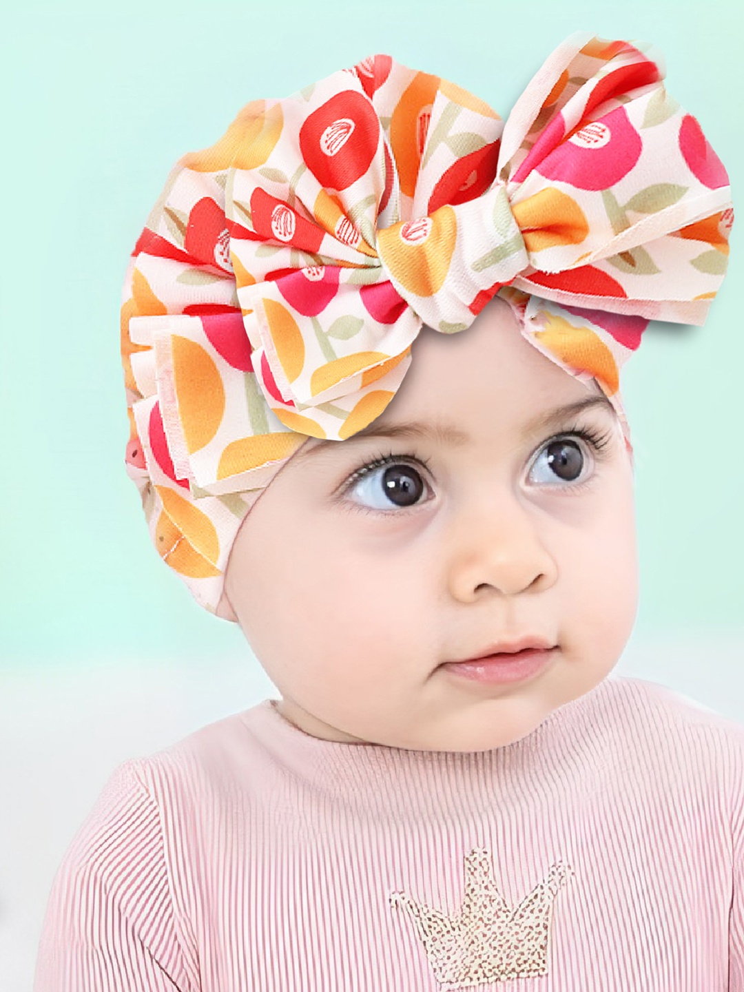 

SYGA Kids Printed Beanie, Red