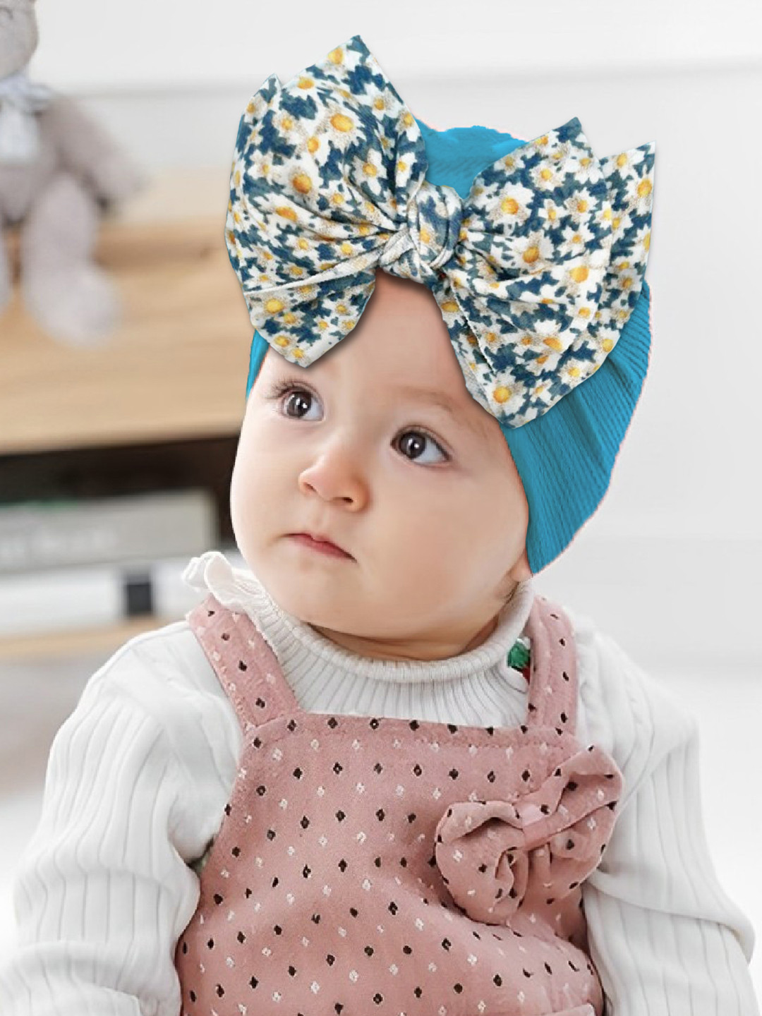 

SYGA Kids Printed Beanie, Blue