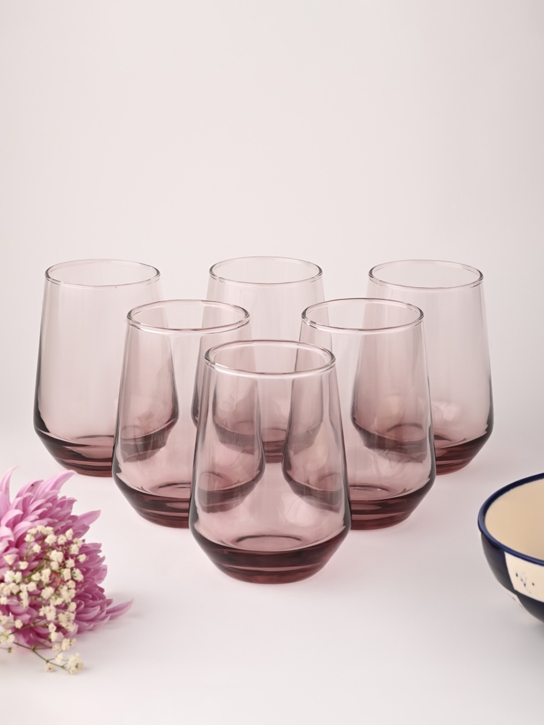 

BlackCarrot Black 6 Pieces Whiskey Glasses 390ml