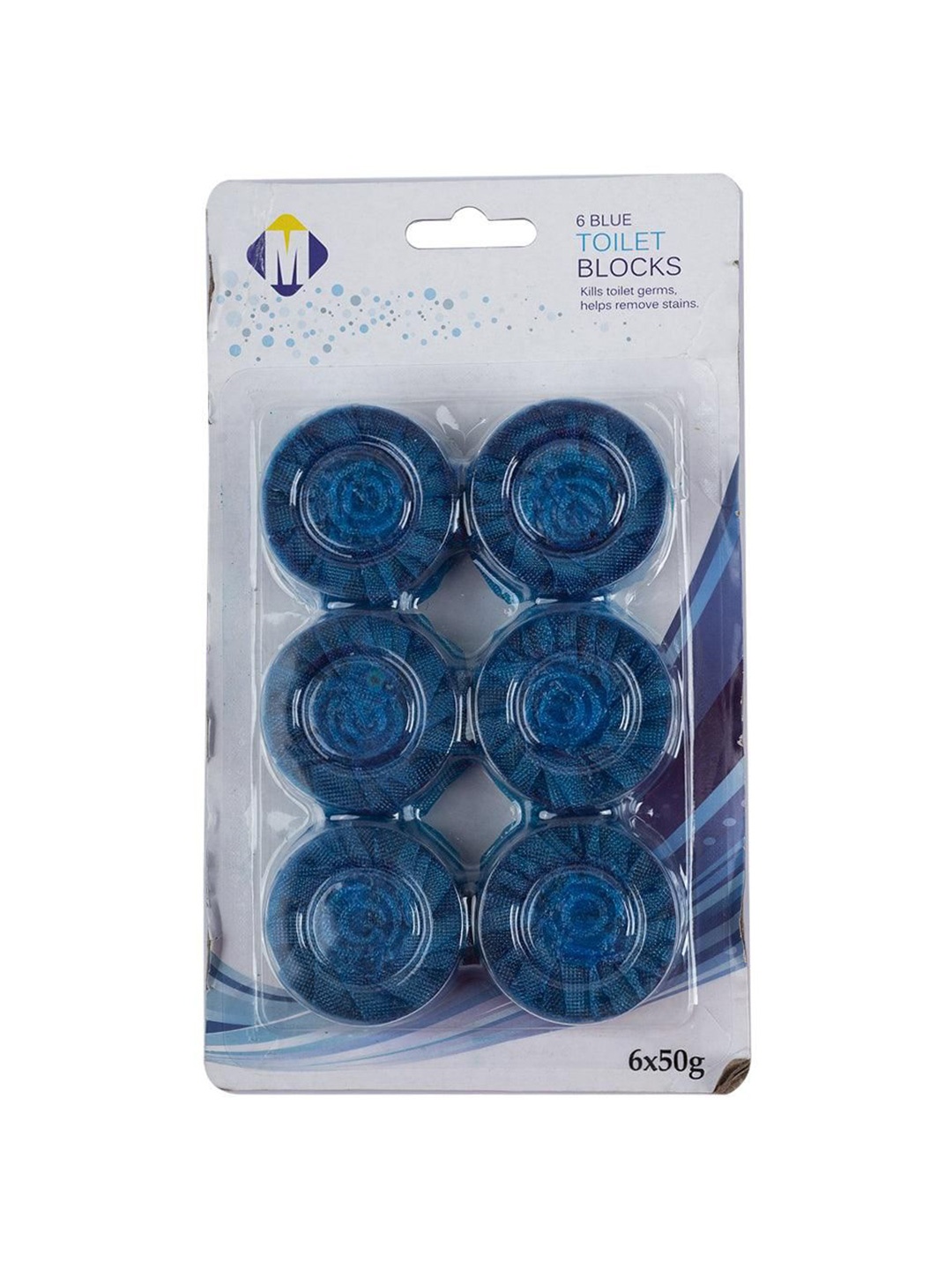 

MARKET99 Navy Blue 6 piece Solid Ceramic Bath Accessories Set