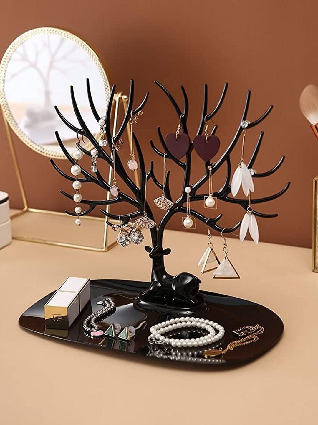 MARKET99 Black Set of 1 Regular Jewellery Organisers