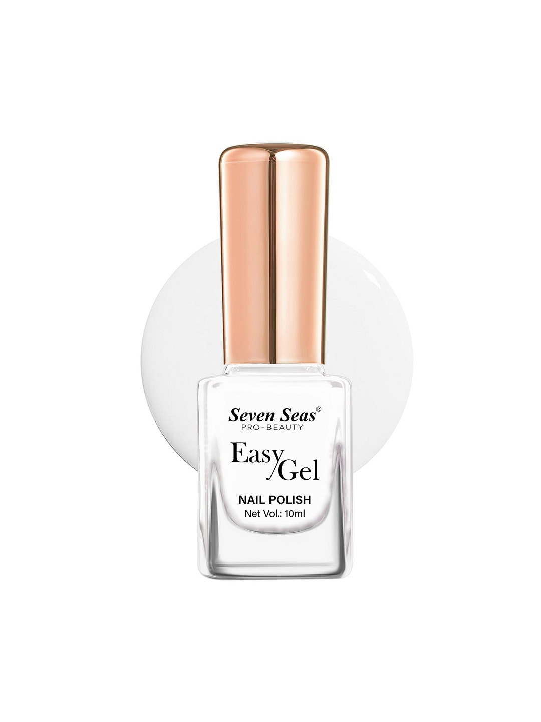 

Seven Seas Easy Gel Pro-Beauty Quick Dry Glossy Nail Polish - 10 ml - White - 213