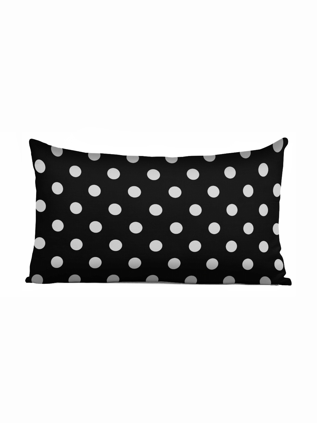 

Vargottam Black & White Geometric Printed Rectangle Cushion Cover