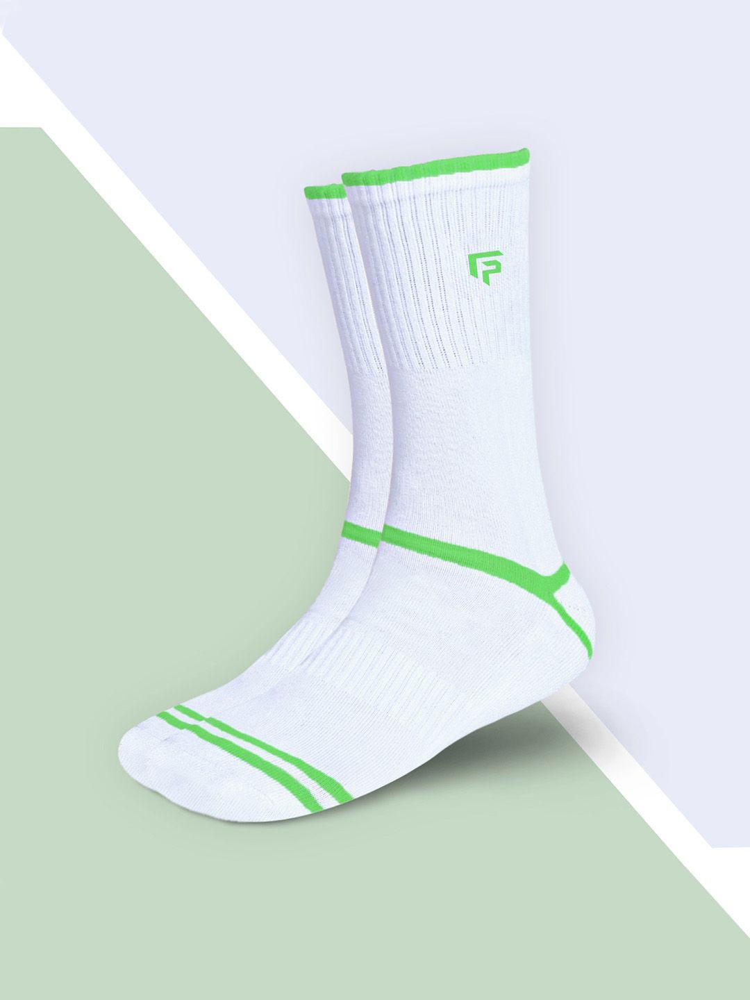 

FOOTPRINTS Unisex Sports Socks, White