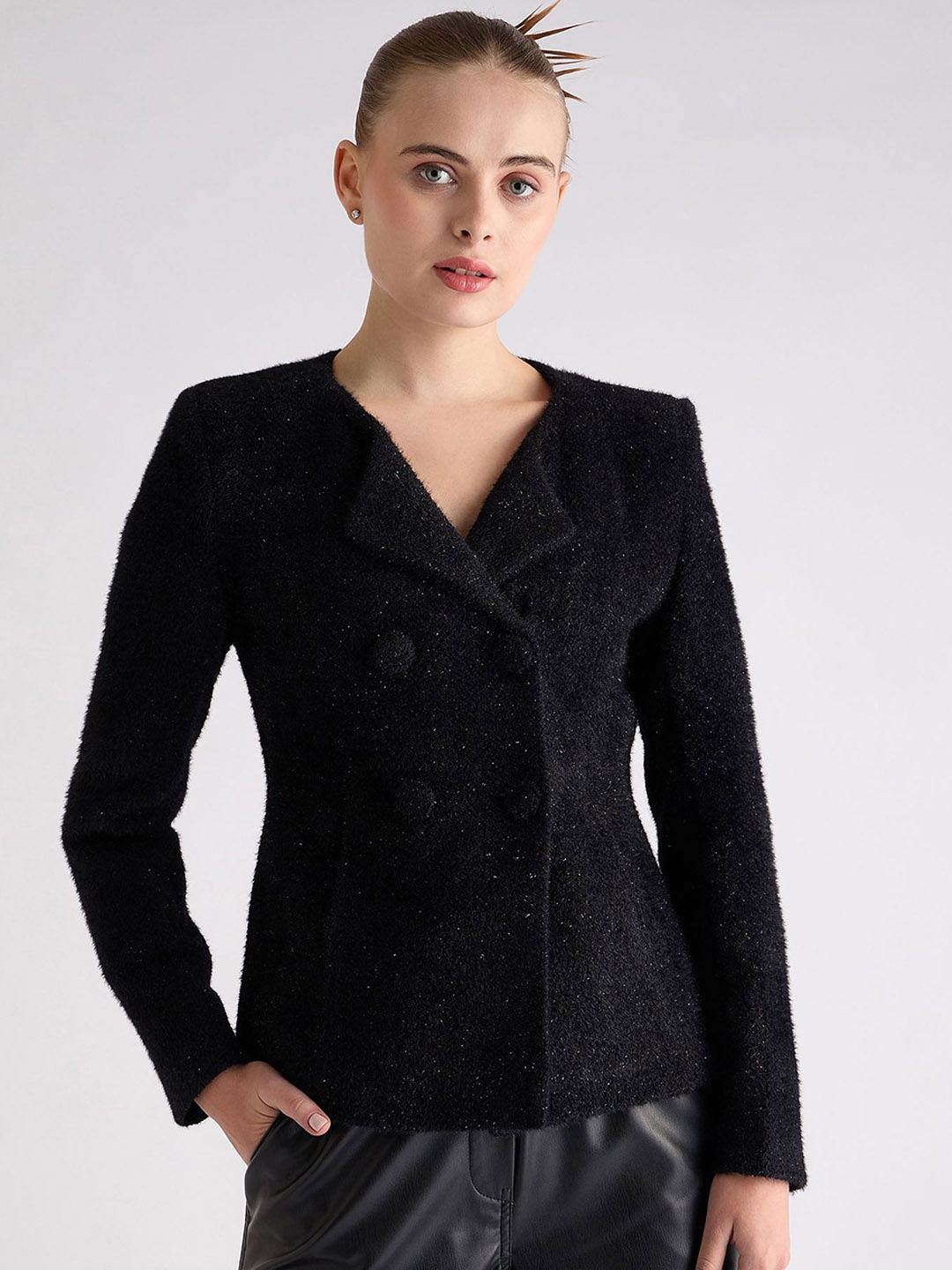 

CENTRESTAGE Women Tailored Jacket, Black