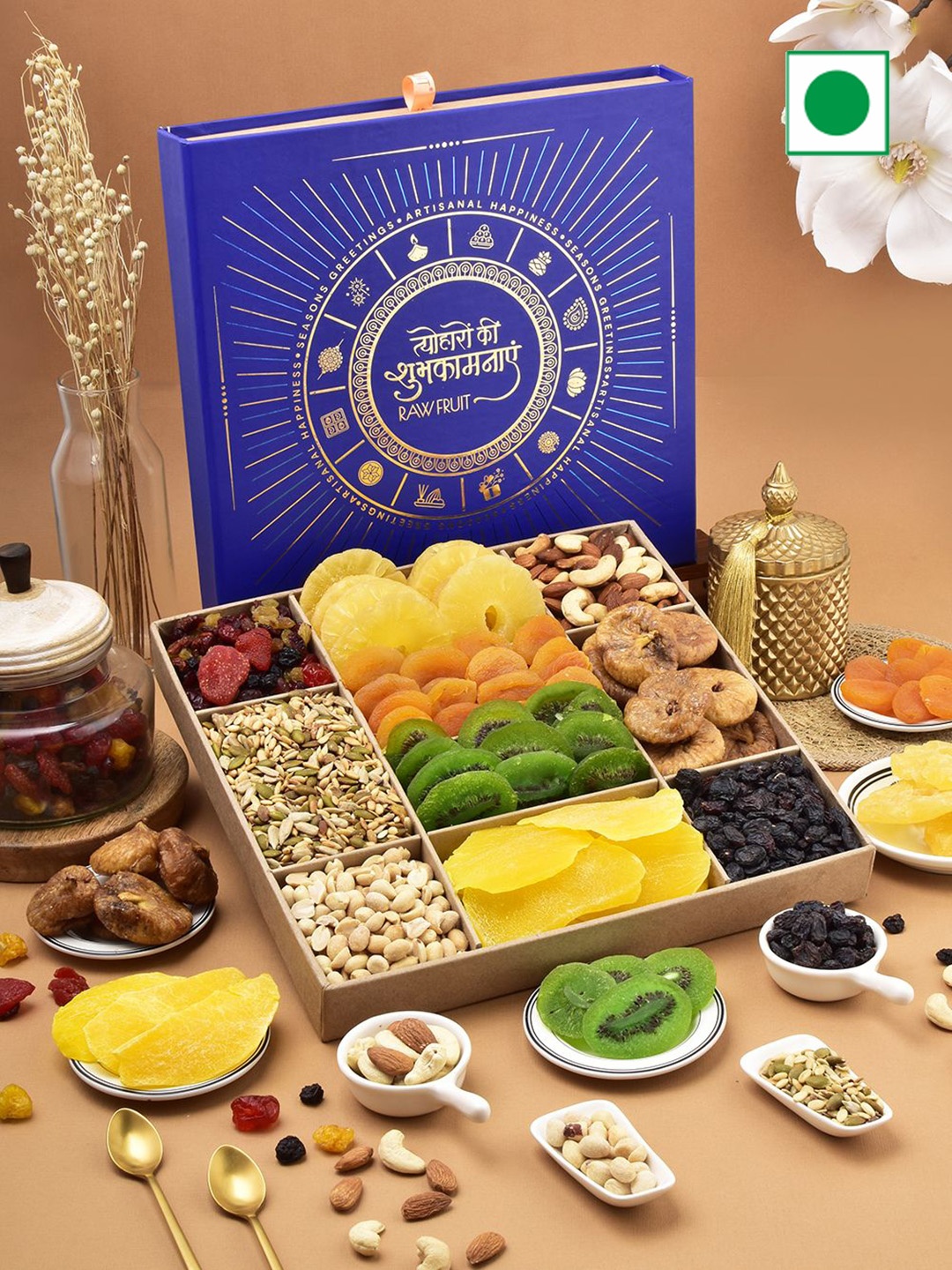 

RawFruit Tropical Dryfruit Gift Pack, Blue