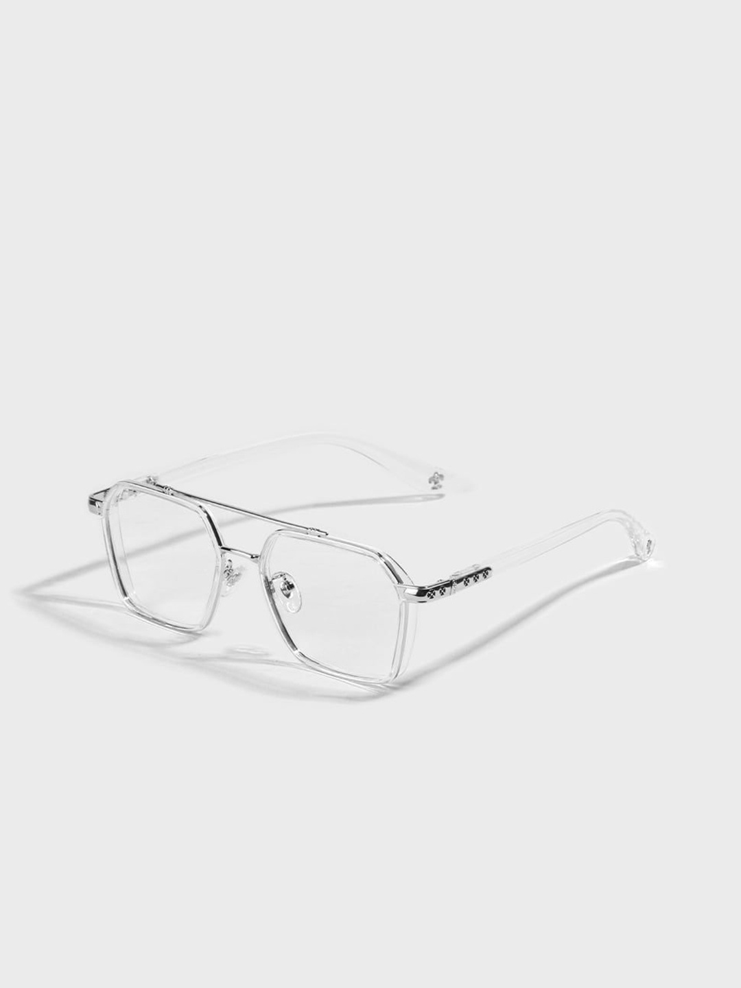 

SAM & MARSHALL Unisex Full Rim Square Frames, White
