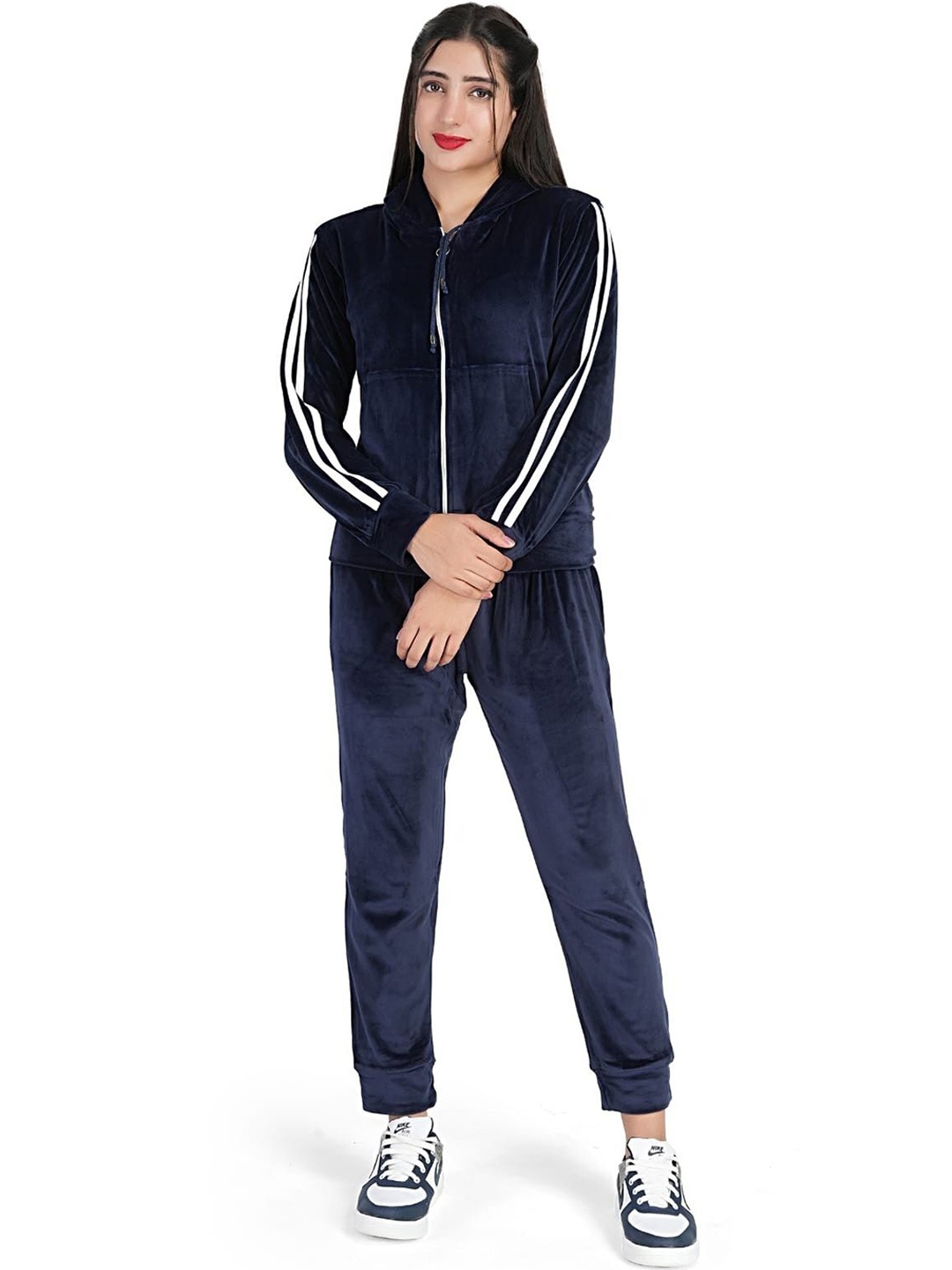 

NEYSA Hooded Sweatshirt With Trousers, Navy blue