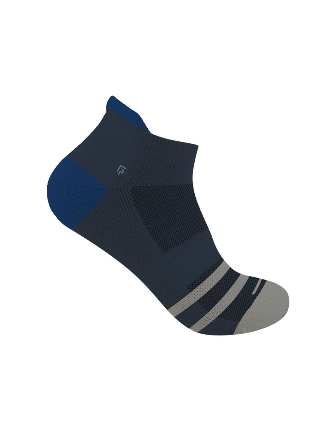 

FOOTPRINTS Unisex Patterned Ankle-Length Socks, Navy blue