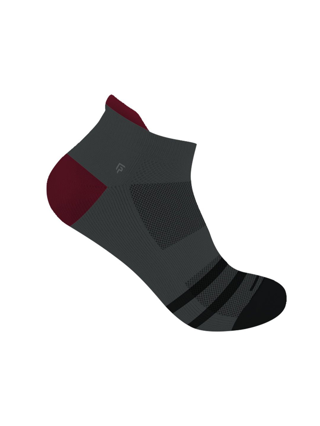 

FOOTPRINTS Unisex Patterned Organic Cotton Bamboo Ankle Length Socks, Brown