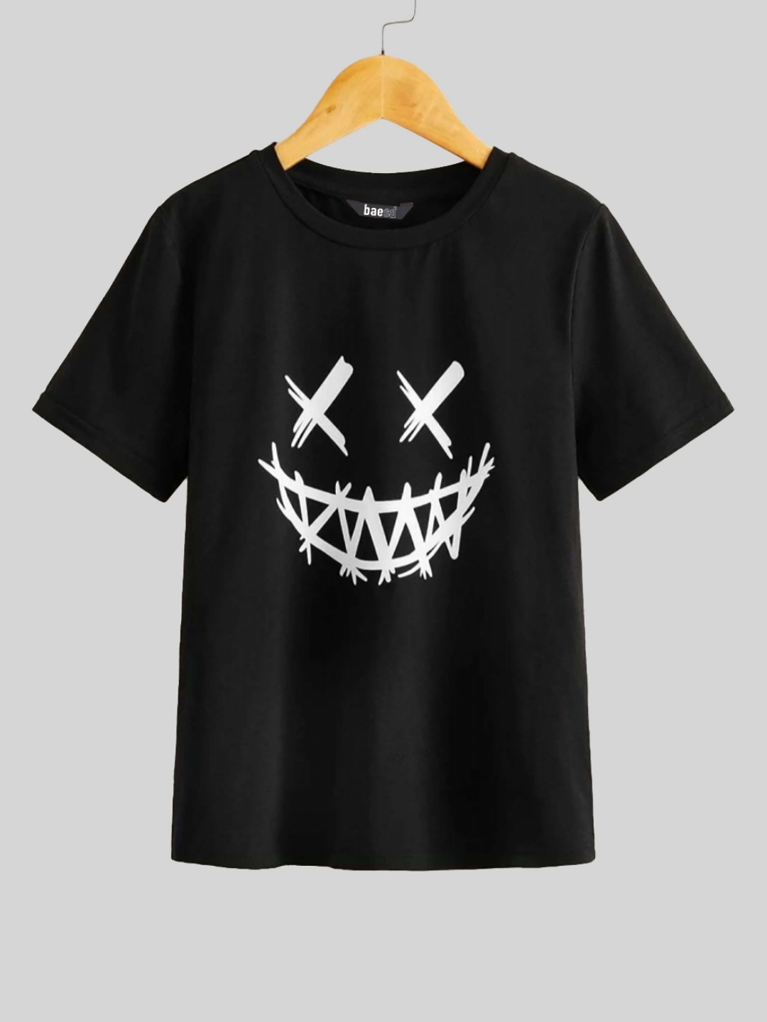 

Dagcros Boys Graphic Printed Pure Cotton Casual T-shirt, Black