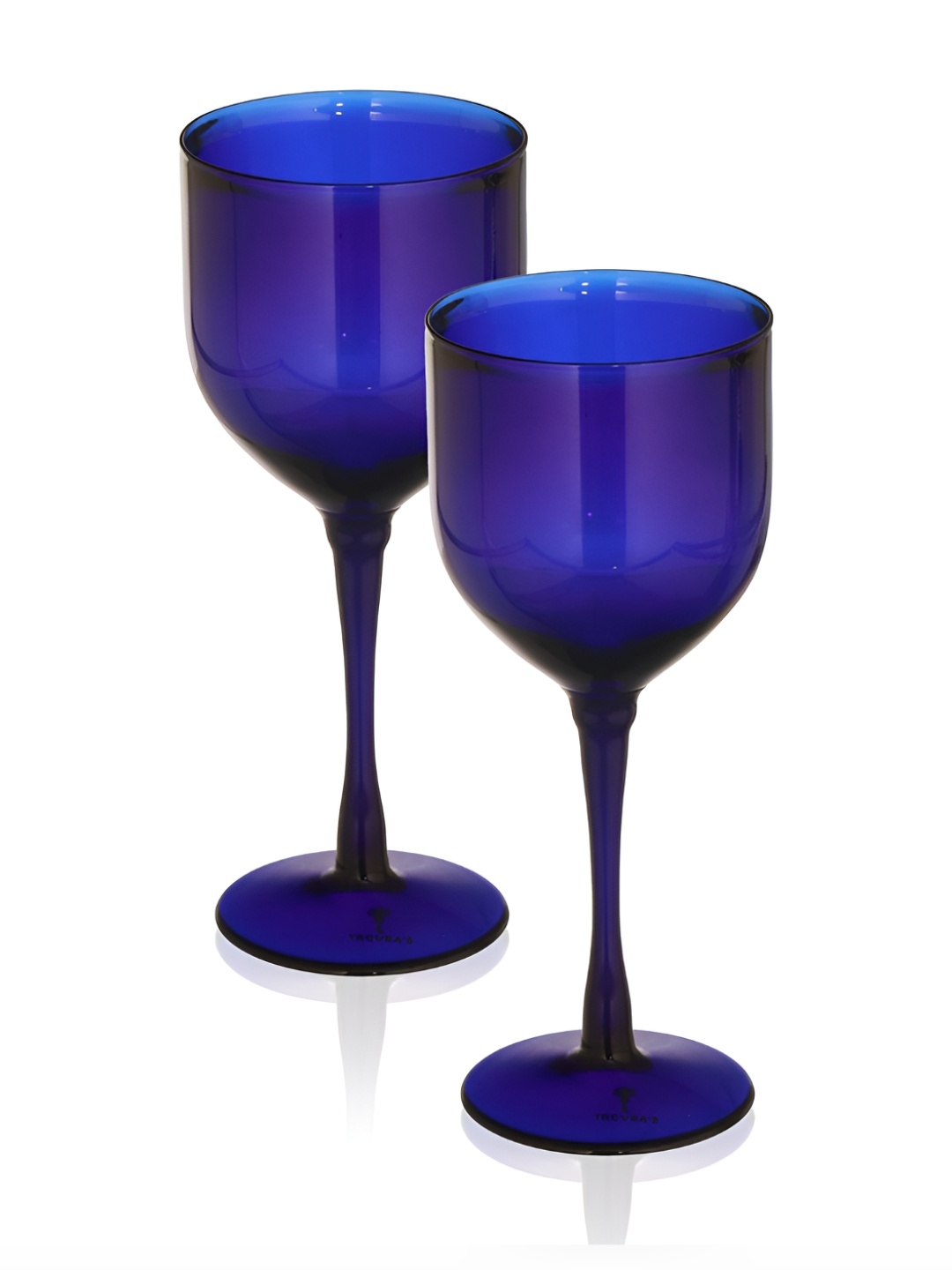 

Troveas Blue 2 Pieces Indigo Delight Wine Glasses