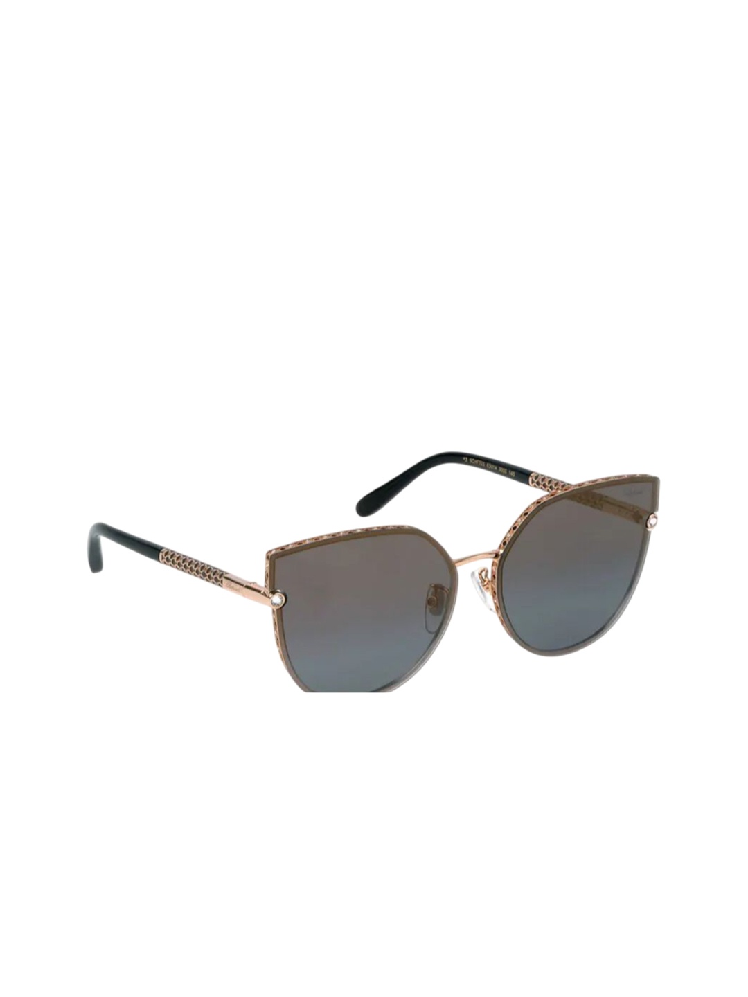 

Chopard Women Butterfly Sunglasses with UV Protected Lens SCHF78S63300GSG, Grey