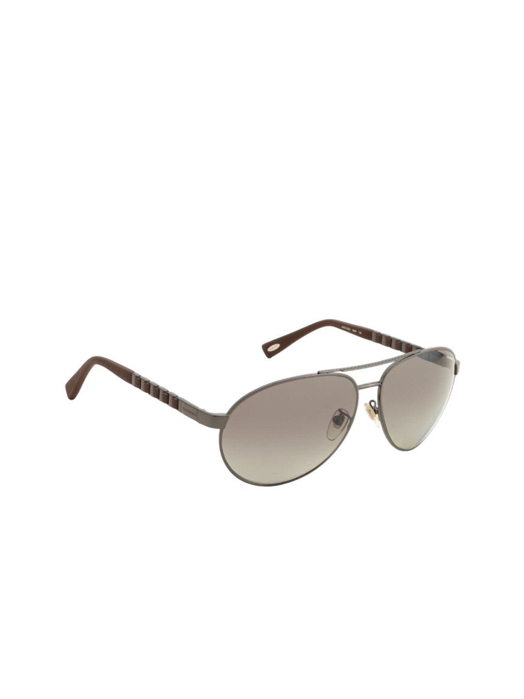 

Chopard Men Aviator Sunglasses with Polarised and UV Protected Lens SCHB33568PSG, Grey