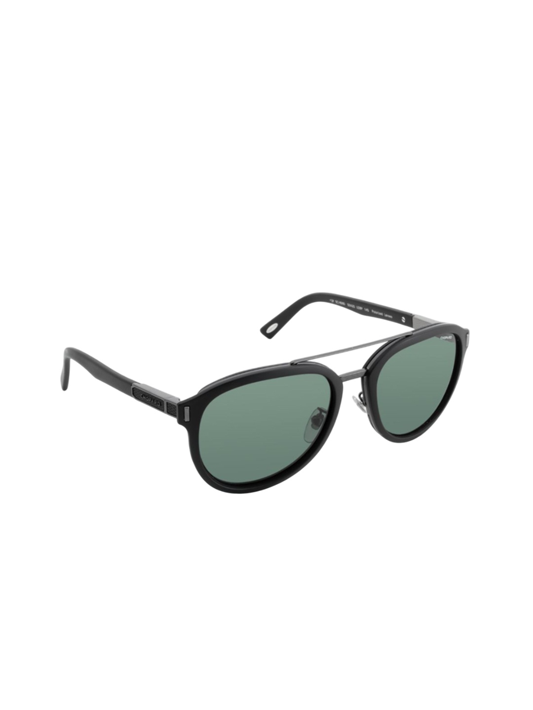 

Chopard Men Square Sunglasses with Polarised and UV Protected Lens SCHB8555U28PSG, Green