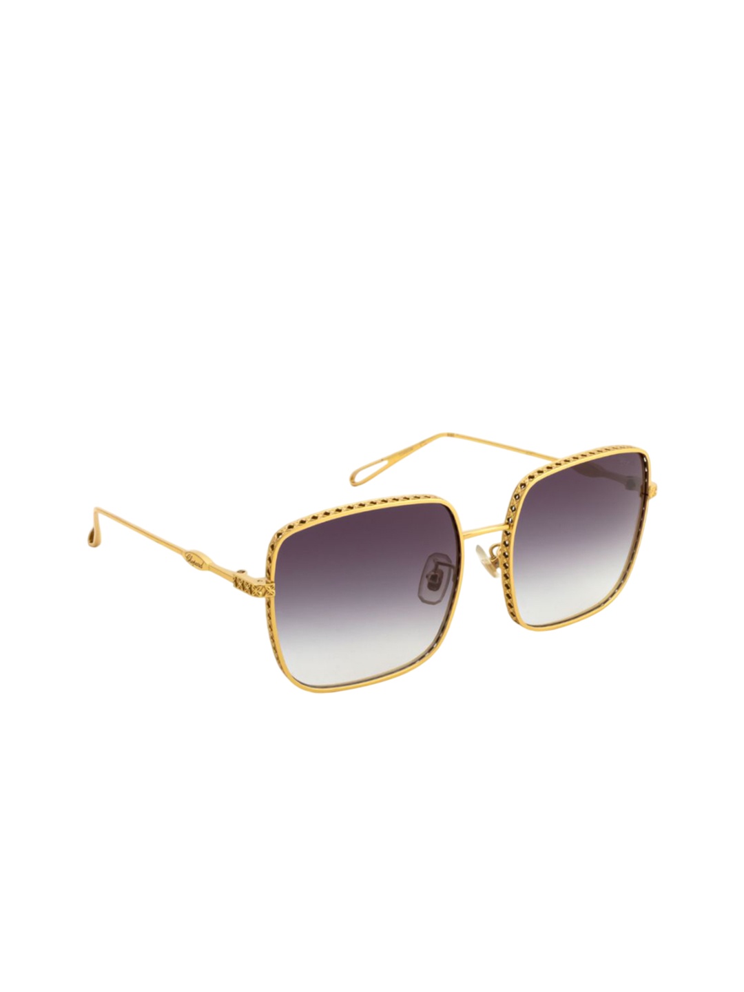 

Chopard Women Square Sunglasses with UV Protected Lens SCHC85M58300SG, Purple