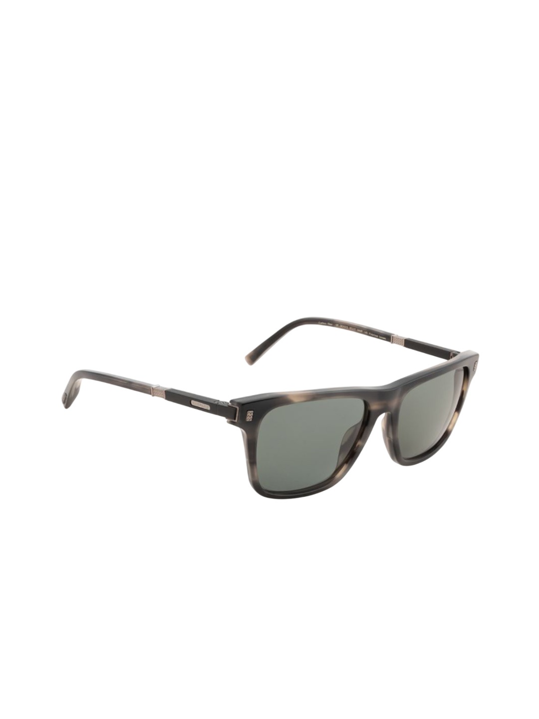 

Chopard Men Square Sunglasses with Polarised and UV Protected Lens SCH312553AMPSG, Green