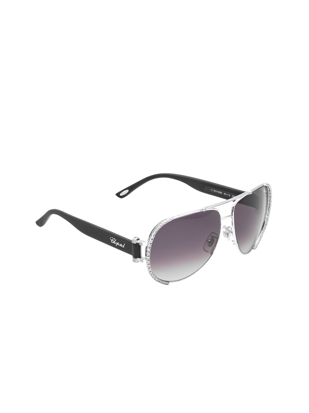 

Chopard Women Aviator Sunglasses with UV Protected Lens SCHA66S60579SG, Grey