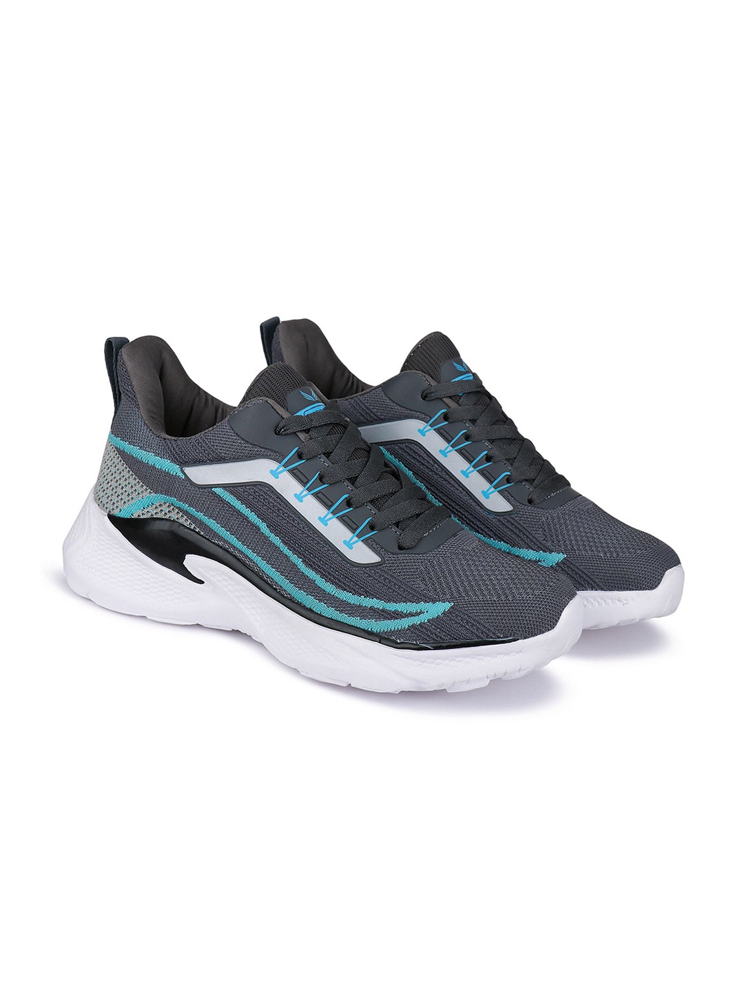 

BERSACHE Men Round Toe Lace-Ups Sneakers, Grey