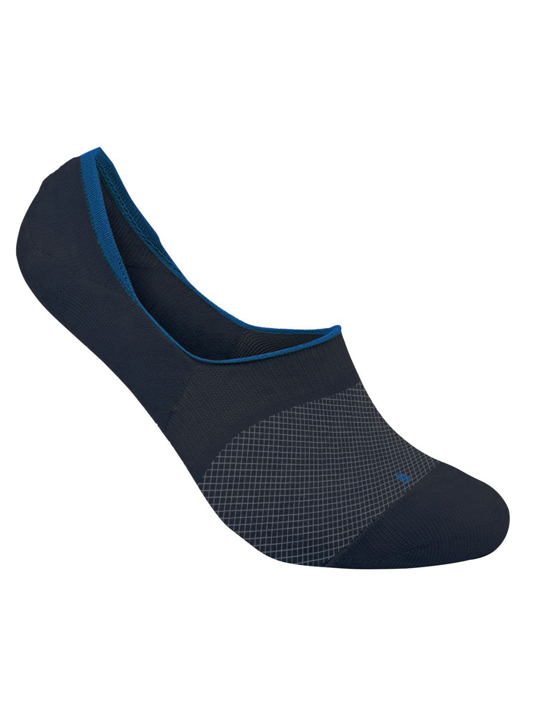 

FOOTPRINTS Unisex Organic Cotton Bamboo Liners Footie Socks, Navy blue