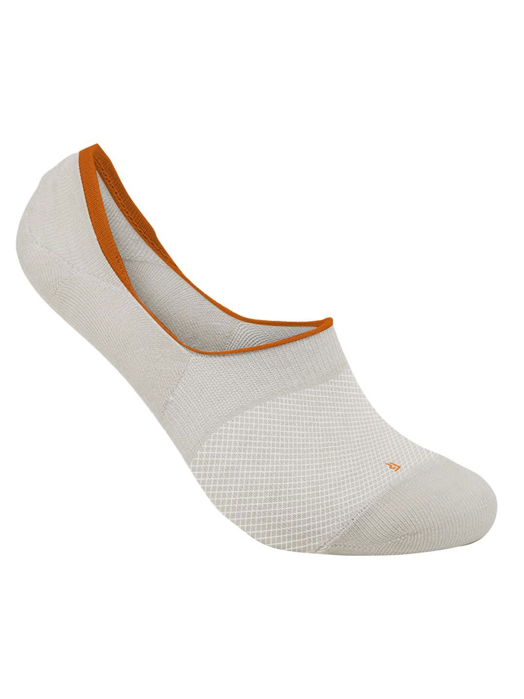 

FOOTPRINTS Unisex Patterned Ankle-Length Socks, Grey