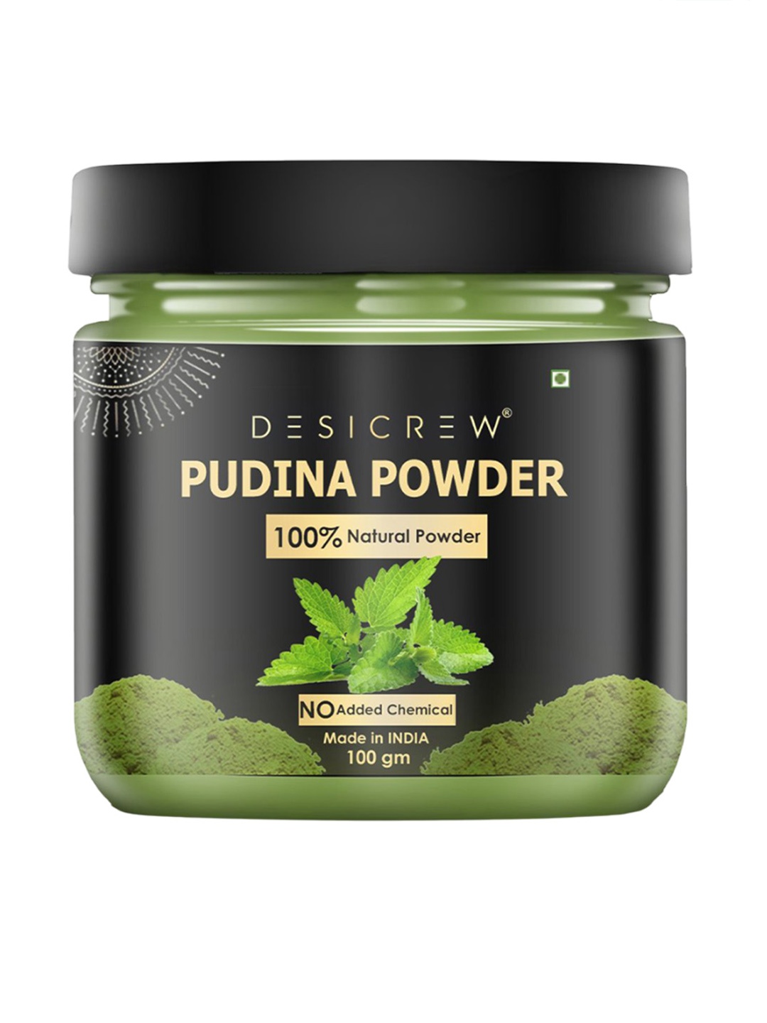 

Desi Crew Natural Pudina Powder - 100 g, Green