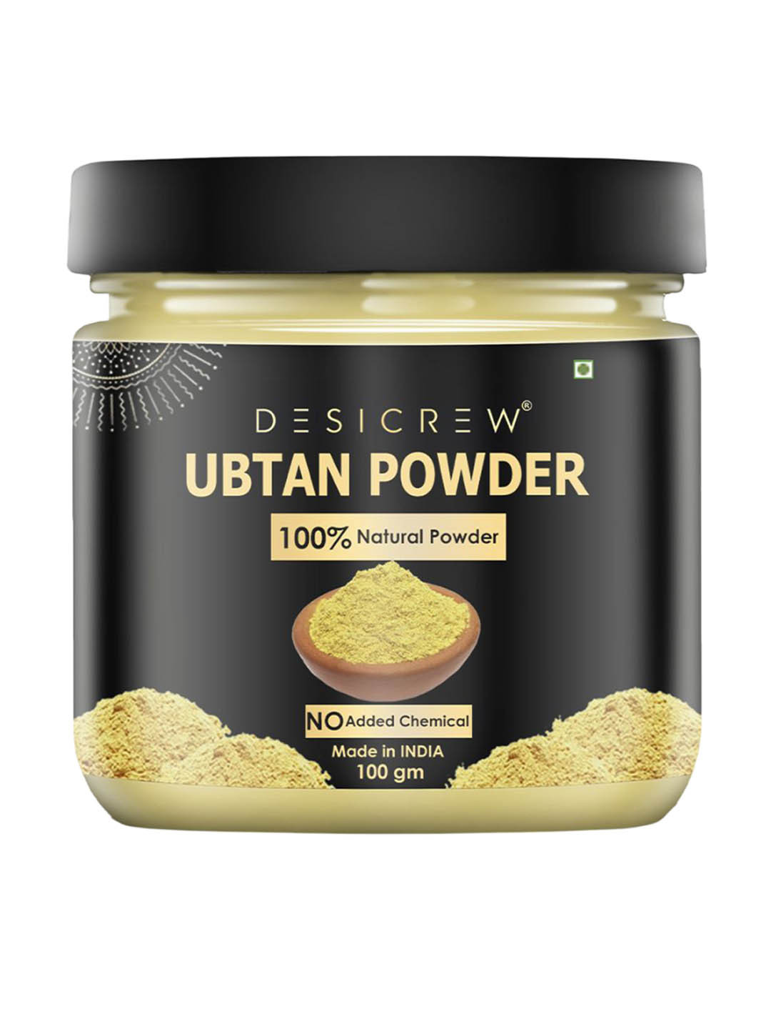 

Desi Crew 100% Natural Ubtan Powder - 100 g, Yellow