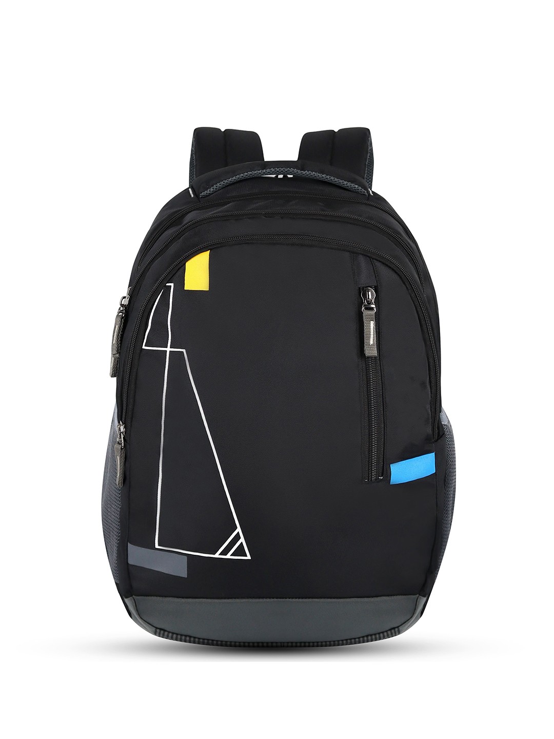 

NFI essentials Unisex Typography Printed Backpack, Black