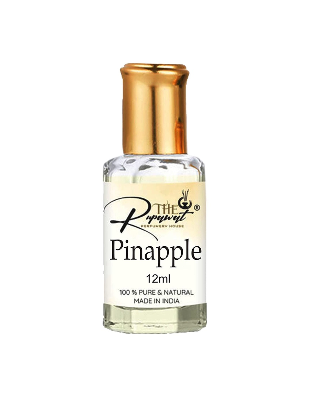 

THE RUPAWAT Perfumery House Pinapple 100% Pure & Natural Alcohol Free Attar - 12 ml, Transparent