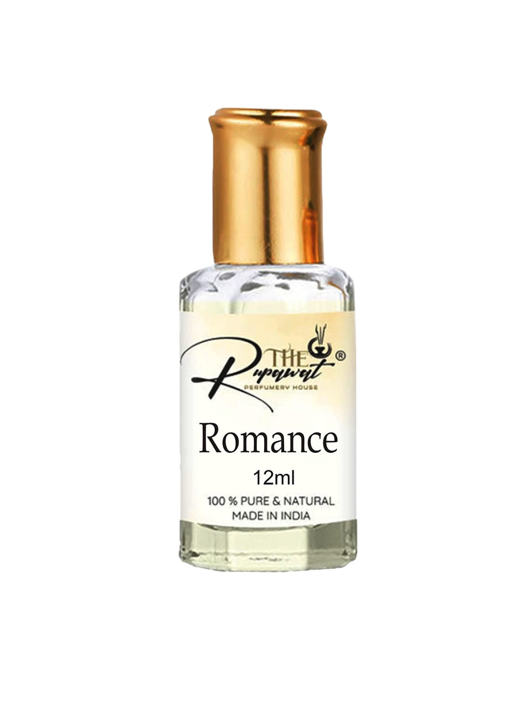 

THE RUPAWAT Perfumery House Romance Natural & Alcohol Free Attar - 12 ml, Transparent