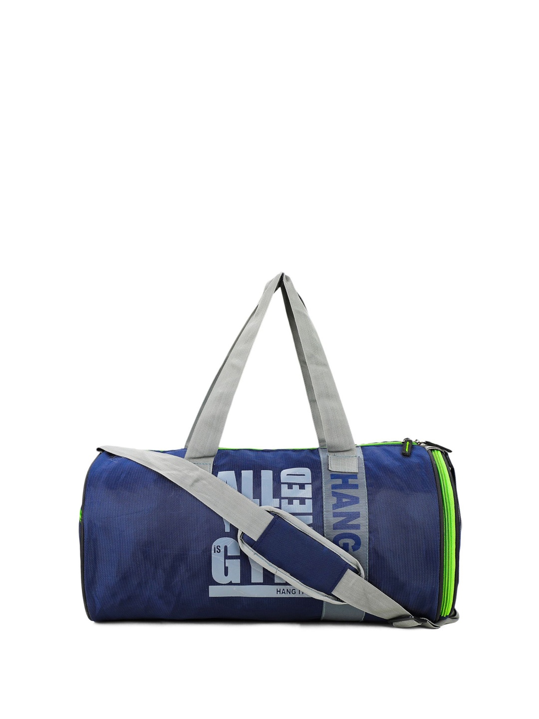 

Body Smith Printed Medium Foldable Sports or Gym Duffel Bag, Blue