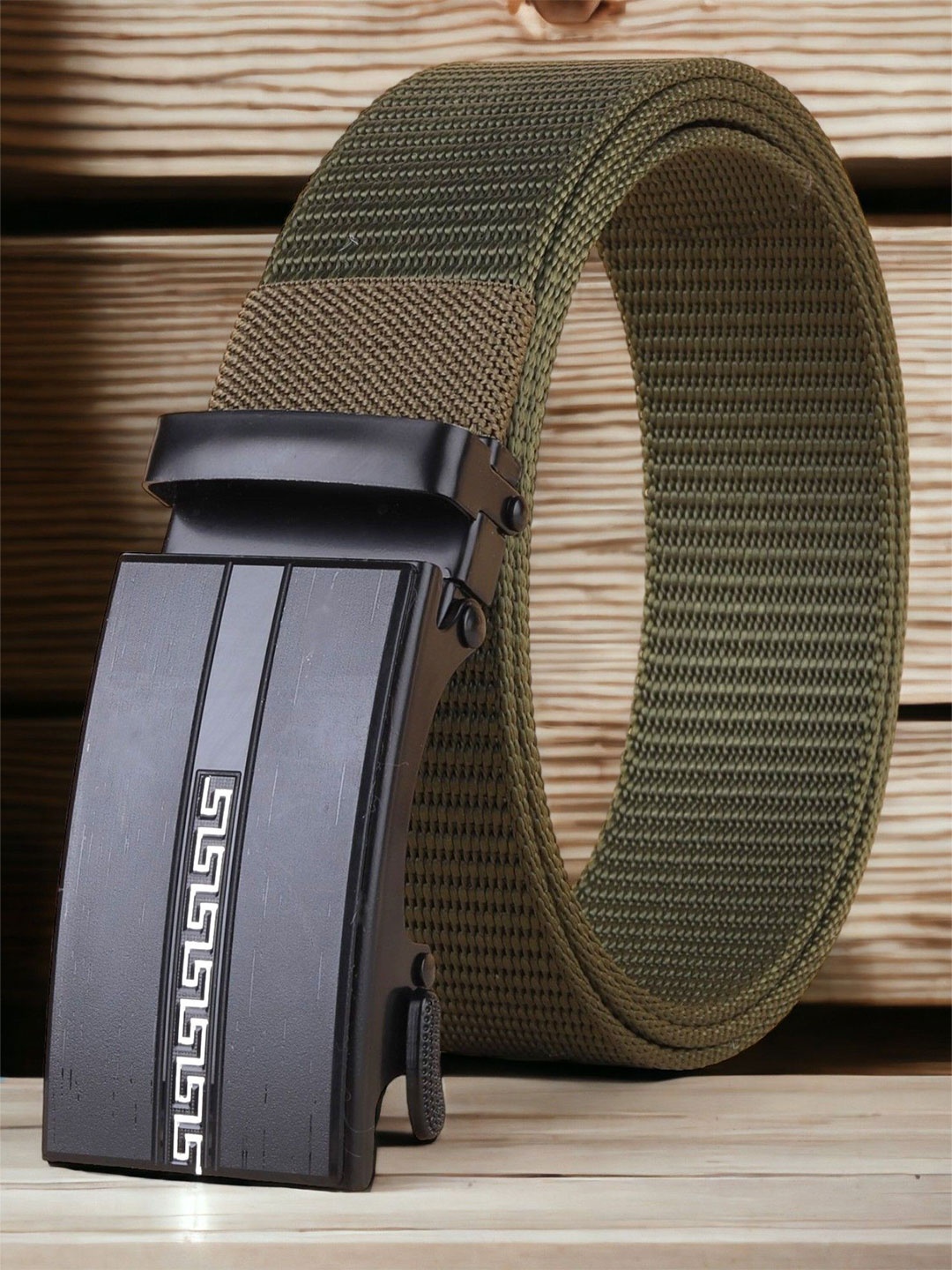 

Provogue Men Casual Belt, Green