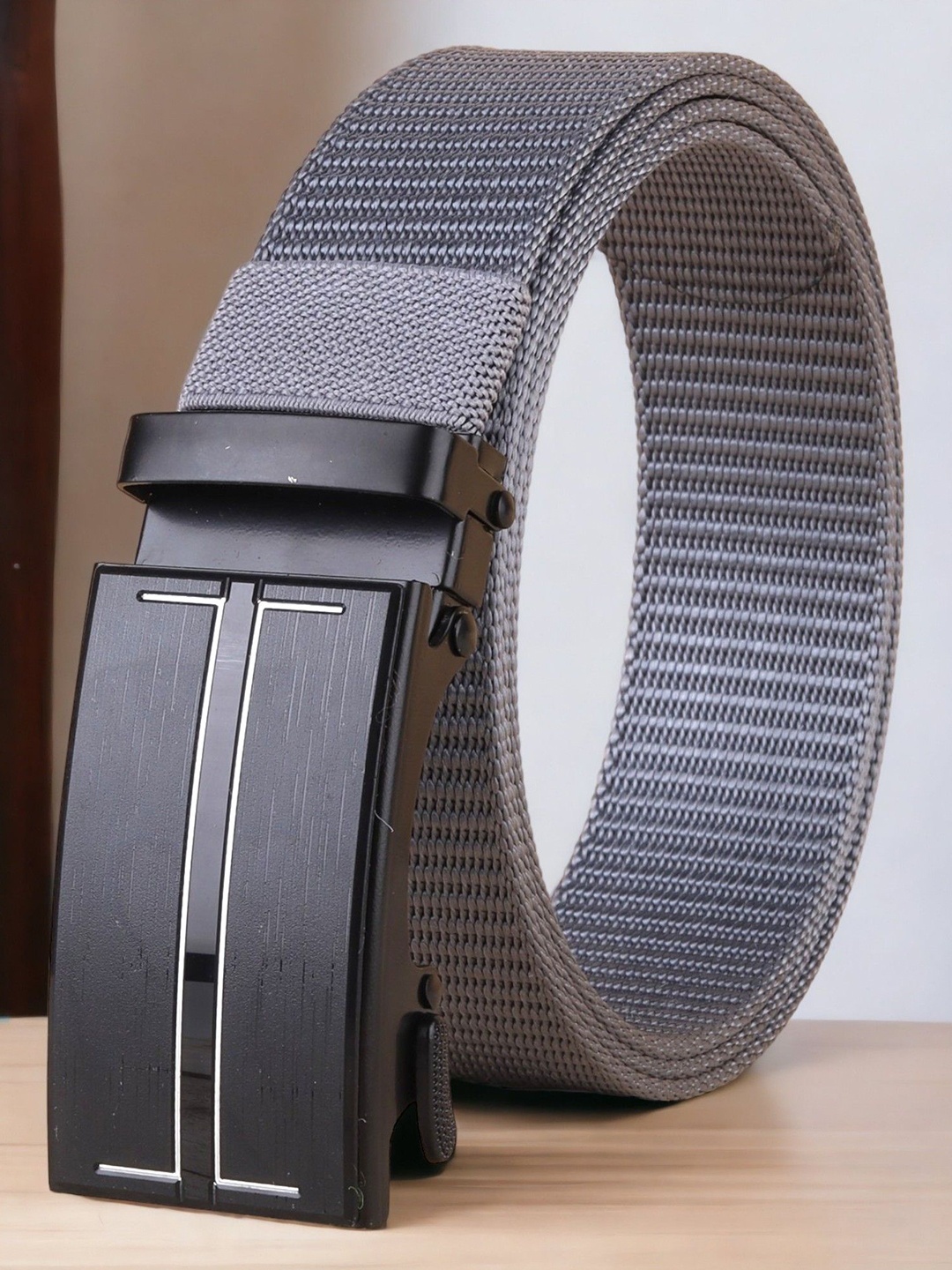 

Provogue Men Canvas Belt, Grey