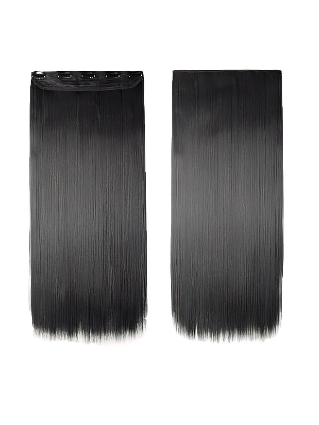 

D-Divine Clip-In Straight Locks Hair Extension -Black - 22 Inch
