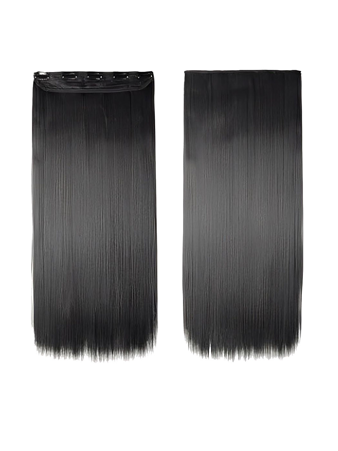 

D-Divine Clip-In Straight Locks Hair Extension -Black - 22 Inch