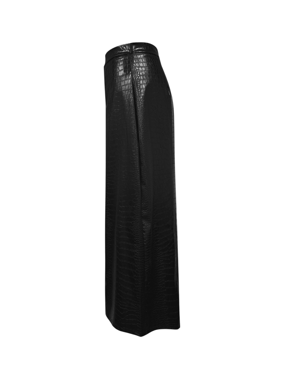 

StyleCast x Revolte Women Flared Midi Skirt, Black