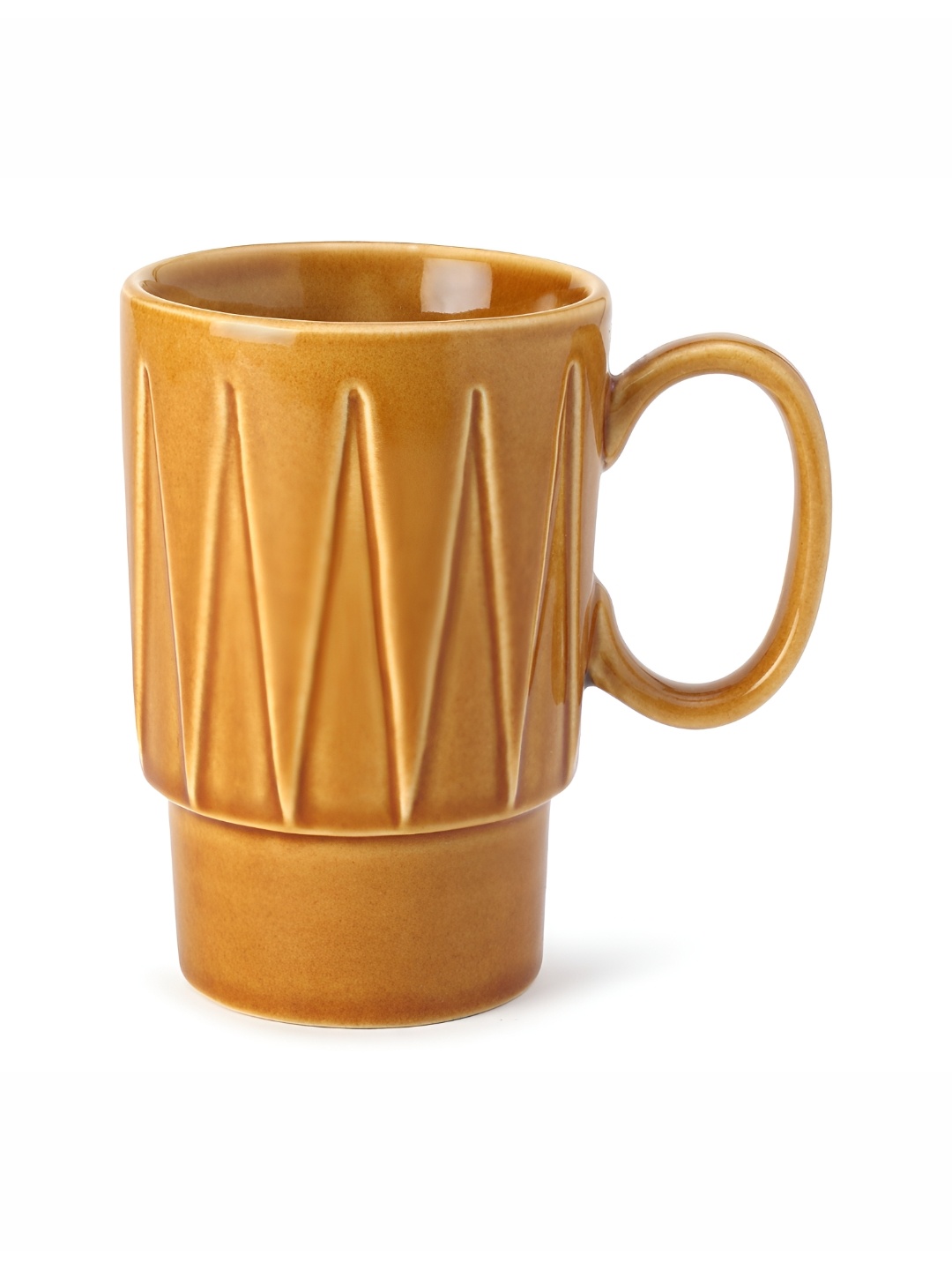 

BODHI HOUSE Gold-Toned Ceramic Dishwasher and Microwave Safe Glossy Mug