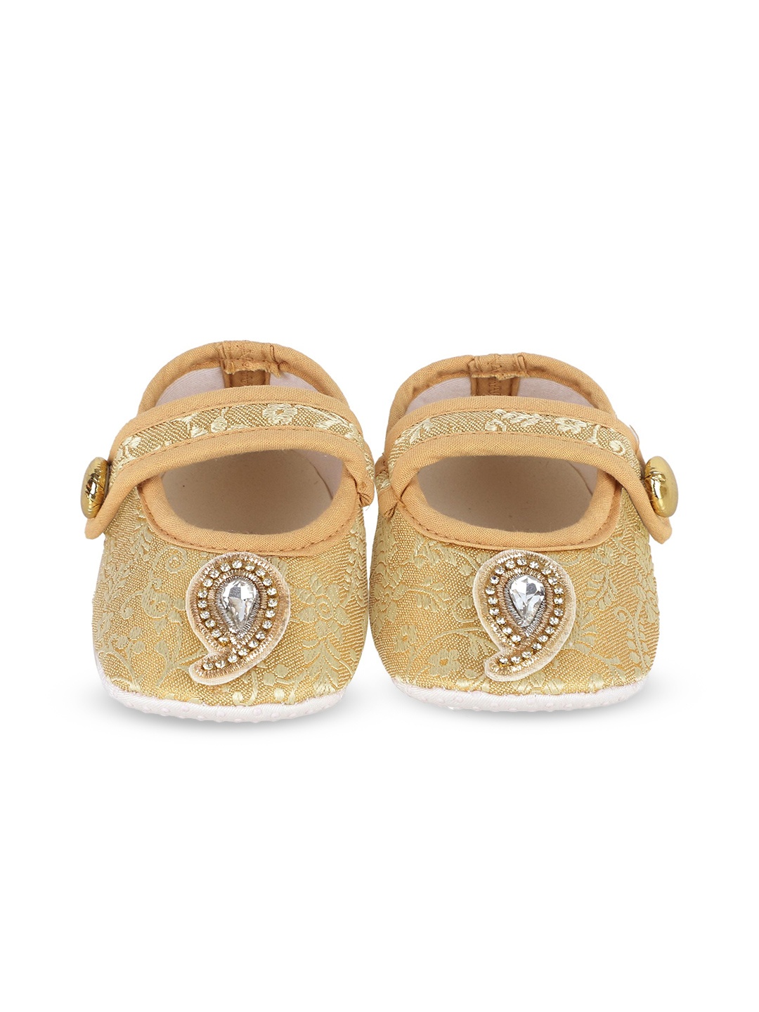 

COCO CANDY Unisex Kids Booties, Gold