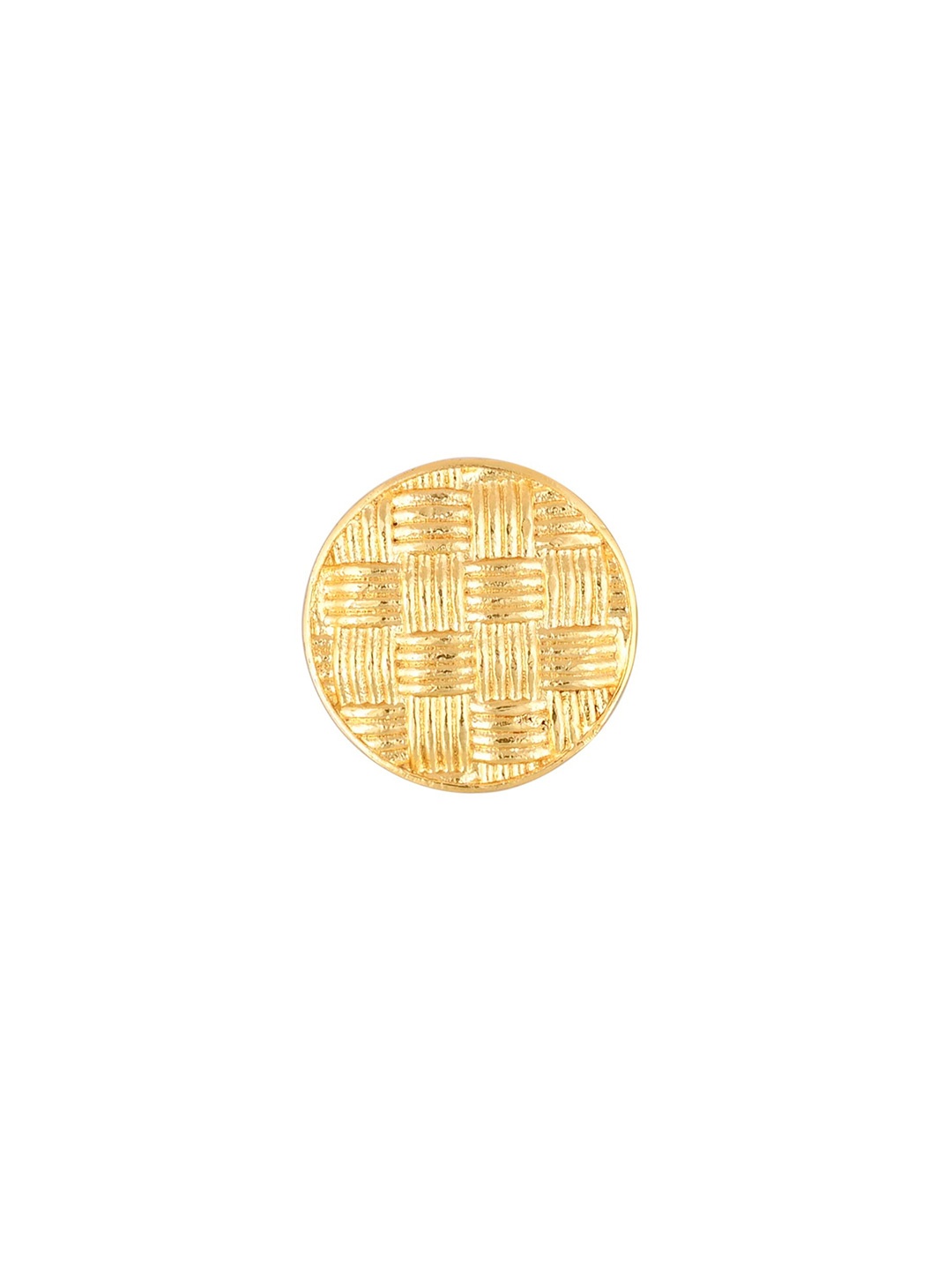 

House of Pataudi Men Gold-Plated Brooch